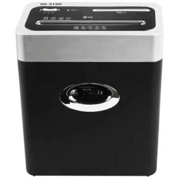 歌派（GEPAD)4级保密个人桌面碎纸机（单次5张 持续5分钟 17L可碎卡）GS-515D