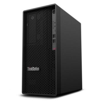 联想工作站 Thinkstation P340（i7-10700/W480芯片组/16G/256G SSD+2T机械硬盘/P620 2G独显/DVDRW/ 预装WIN10 HOME/17L机箱/23.8寸显示器/5年保修）
