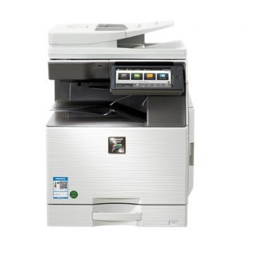 夏普MX-C2651R彩色复合机+双纸盒+原装工作底台