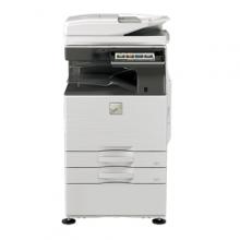 夏普（SHARP) MX-B6081D黑白数码复印机(主机+双面送稿器+双纸盒带落地工作台DE25N+走纸连接组件RB25N+鞍式装订FN29）