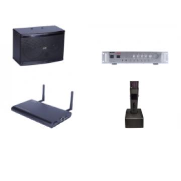 佳比音响套装（含佳比音箱XL-206*4、佳比功放XF-M5500*1、佳比数字U段接收主机M3*1、佳比无线话筒FU-3009*1）