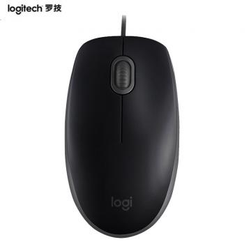 罗技（ Logitech） M110有线静音鼠标
