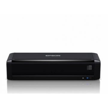 爱普生（EPSON）DS-360W 紧凑型A4馈纸式扫描仪 支持Wifi 电池供电 高速双面 25ppm/50ipm 自动进纸