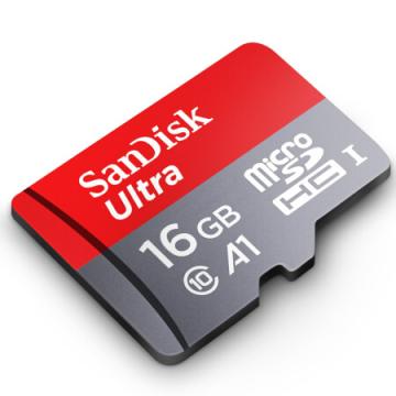 闪迪（SanDisk）16GB TF（MicroSD）存储卡 C10 A1至尊高速移动版内存卡 读速98MB/s APP运行更流畅
