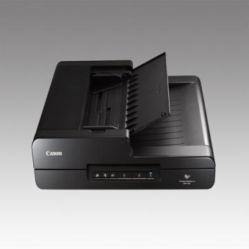 佳能 DR-F120 双面扫描仪 高速平板/馈纸式 黑色 (单位：台）