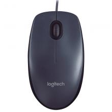罗技（Logitech） M90有线鼠标USB通用办公笔记本台式机家用 M90 黑色
