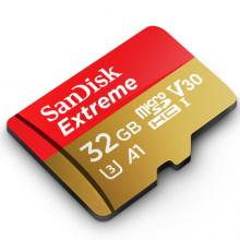 闪迪（SanDisk）32GB TF（MicroSD）存储卡 U3 C10 A1 V30 4K 至尊极速移动版内存卡 读速100MB/s 写速60MB/s
