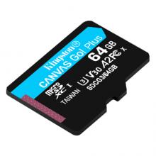 金士顿（Kingston）64GB TF（MicroSD）存储卡 行车记录仪内存卡 手机内存卡 U3 V30 A2 4K 读速170MB/s