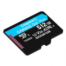 金士顿（Kingston）512GB TF（MicroSD）存储卡 行车记录仪内存卡 手机内存卡 U3 V30 A2 4K 读速170MB/s