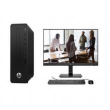 惠普 HP 280 G5 SFF台式电脑(i3-10100/1T+256GBSSD/8G/Win10Home/有线键鼠/180W/3年保修/23.8液晶显示器