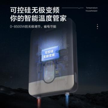 飞利浦（PHILIPS）即热式电热水器 8500W 双防电墙AWH1011/93(85HB)