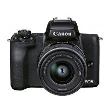 佳能 EOS M50 Mark II(15-45mm)入门微单相机(雷克沙128GB SD存储卡 C10 U3 V30 读160MB/s 写120MB/s/沣标(FB)轻便型专业三脚架 FB-254L/佳能相机包原装单反/佳能原装电池)