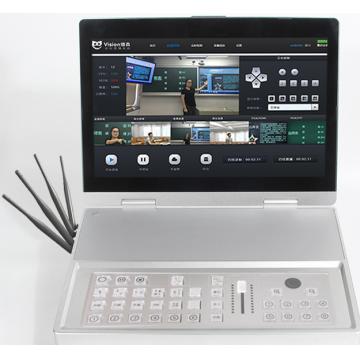 捷视飞通便携式直录播主机MCV5000YD含移动幕布