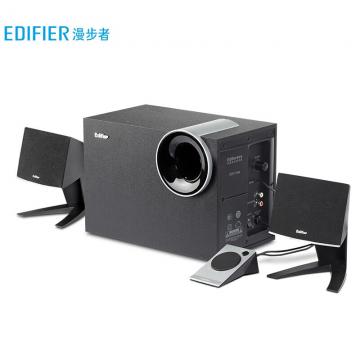 漫步者（EDIFIER） R201T北美 2.1声道 多媒体音箱 音响 电脑音箱 黑色