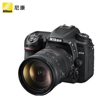 尼康 D7500 单反相机（AF-S DX 18-140mm f/3.5-5.6G ED VR套机+沣标S-225C三脚架云台+雷克沙128GB SD存储卡+相机包）